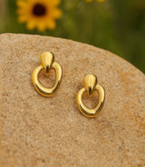 Women's Gold Casual Earrings