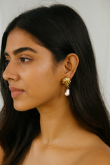 Women's Gold Casual Earrings