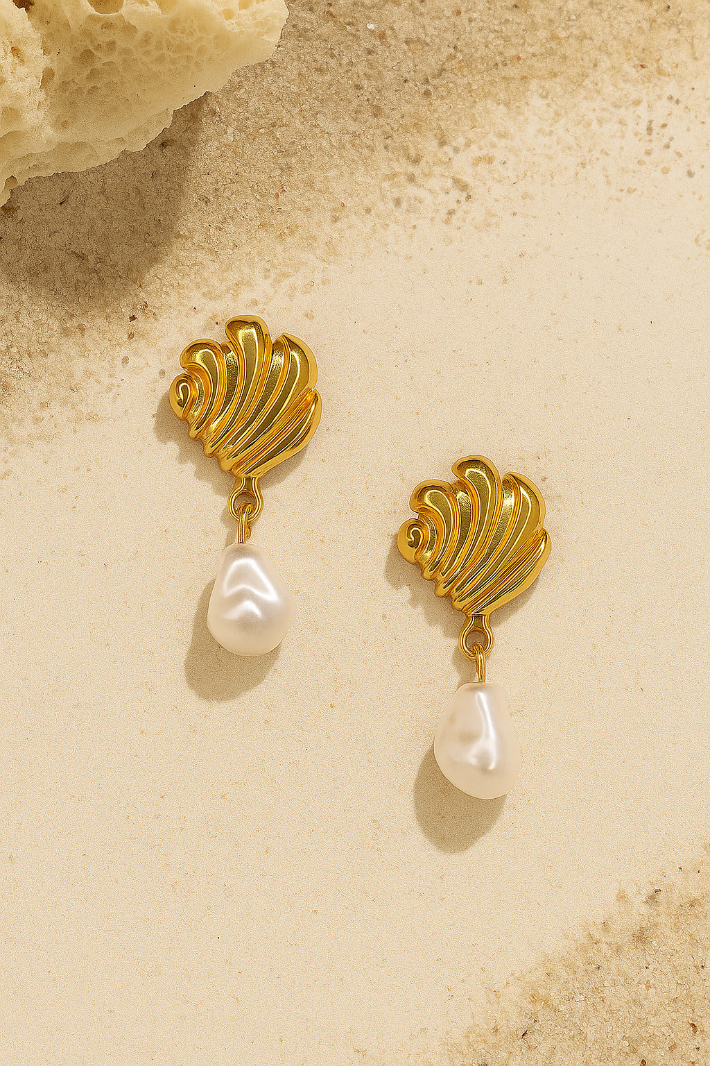 Women's Gold Casual Earrings