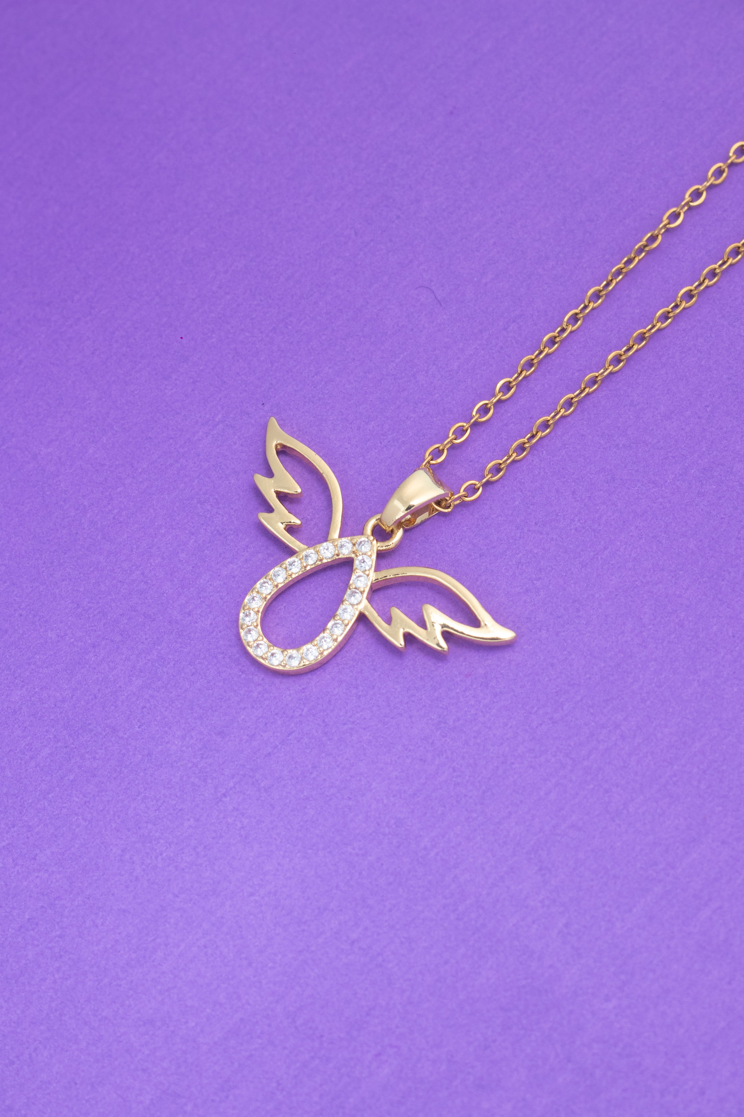 Women's Gold Casual Chain Pendant