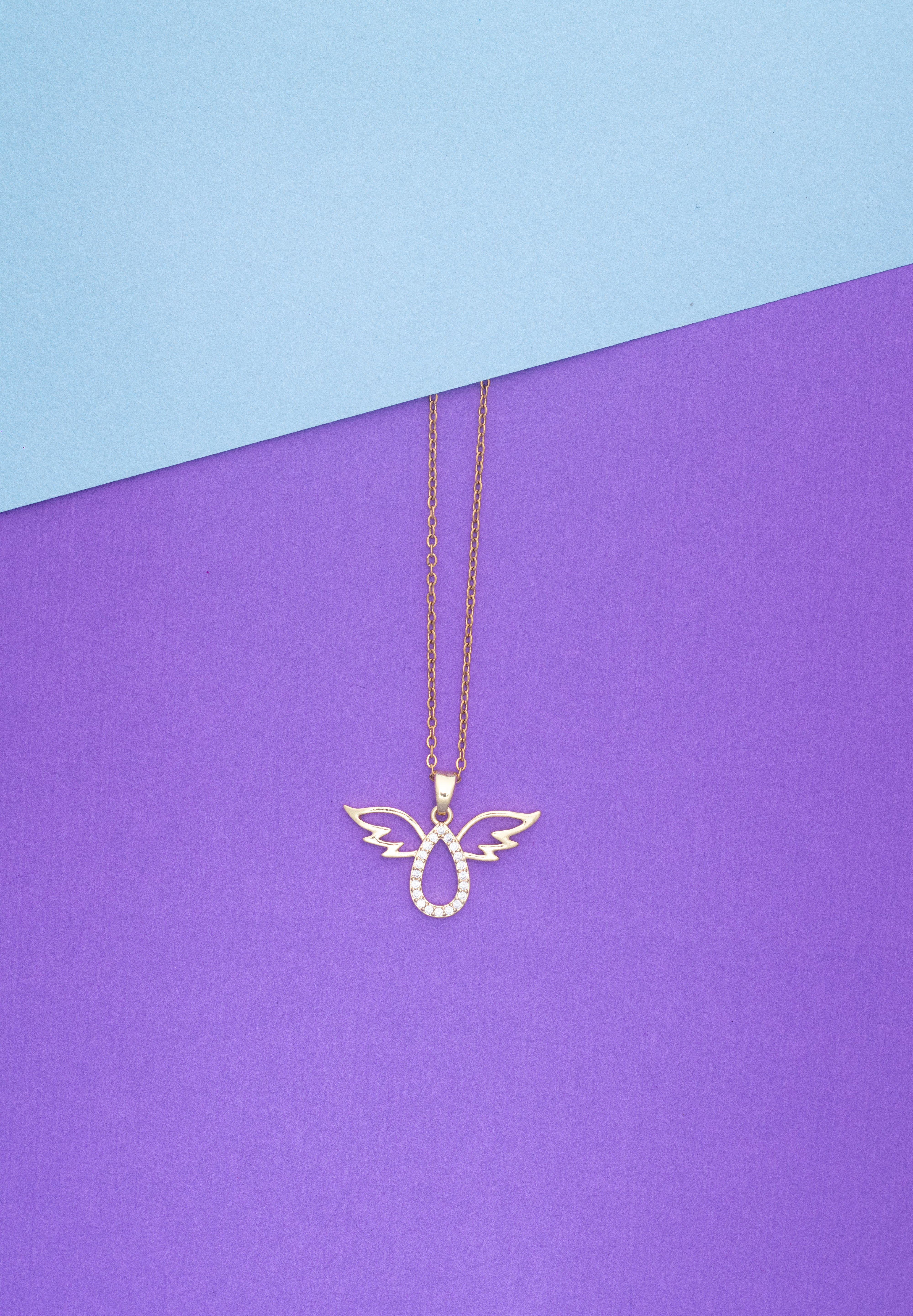 Women's Gold Casual Chain Pendant