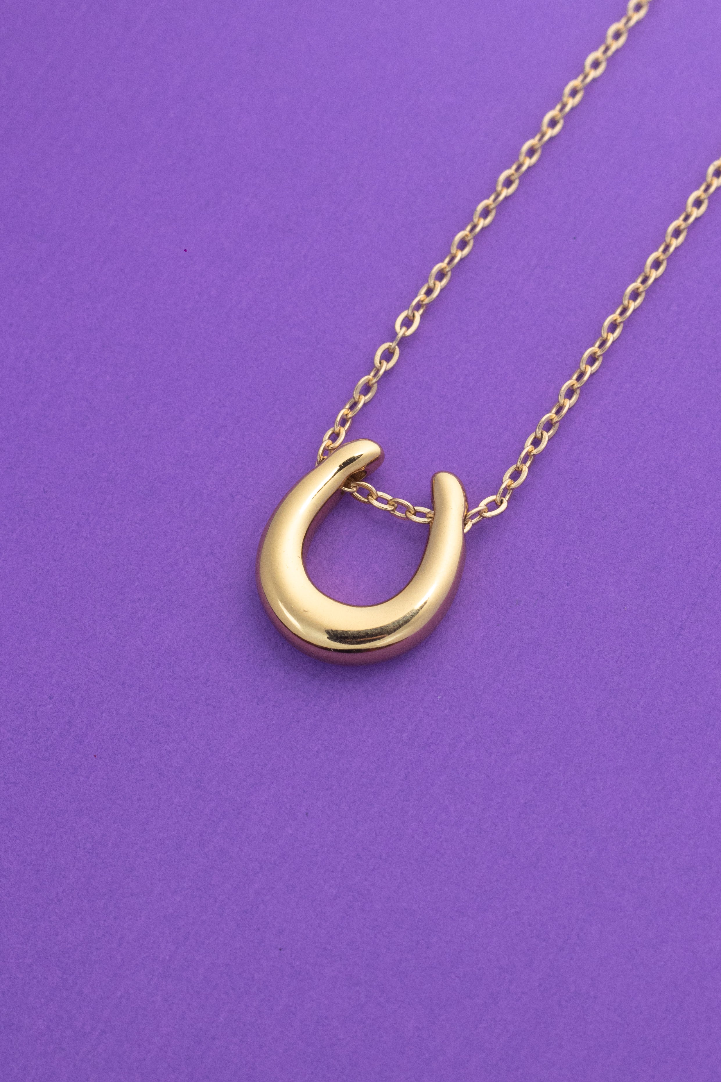 Women's Gold Casual Chain Pendant