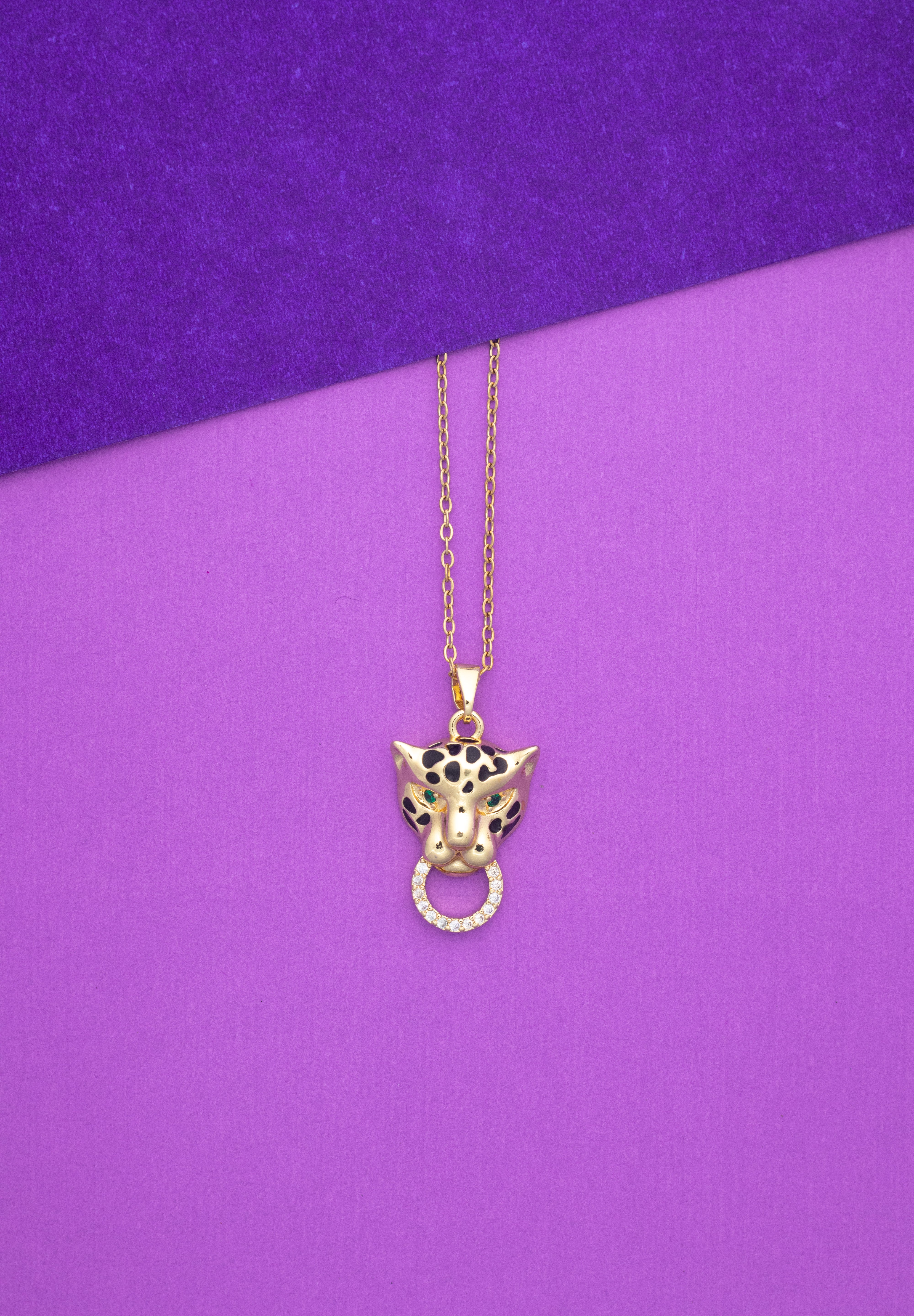 Women's Gold Casual Chain Pendant