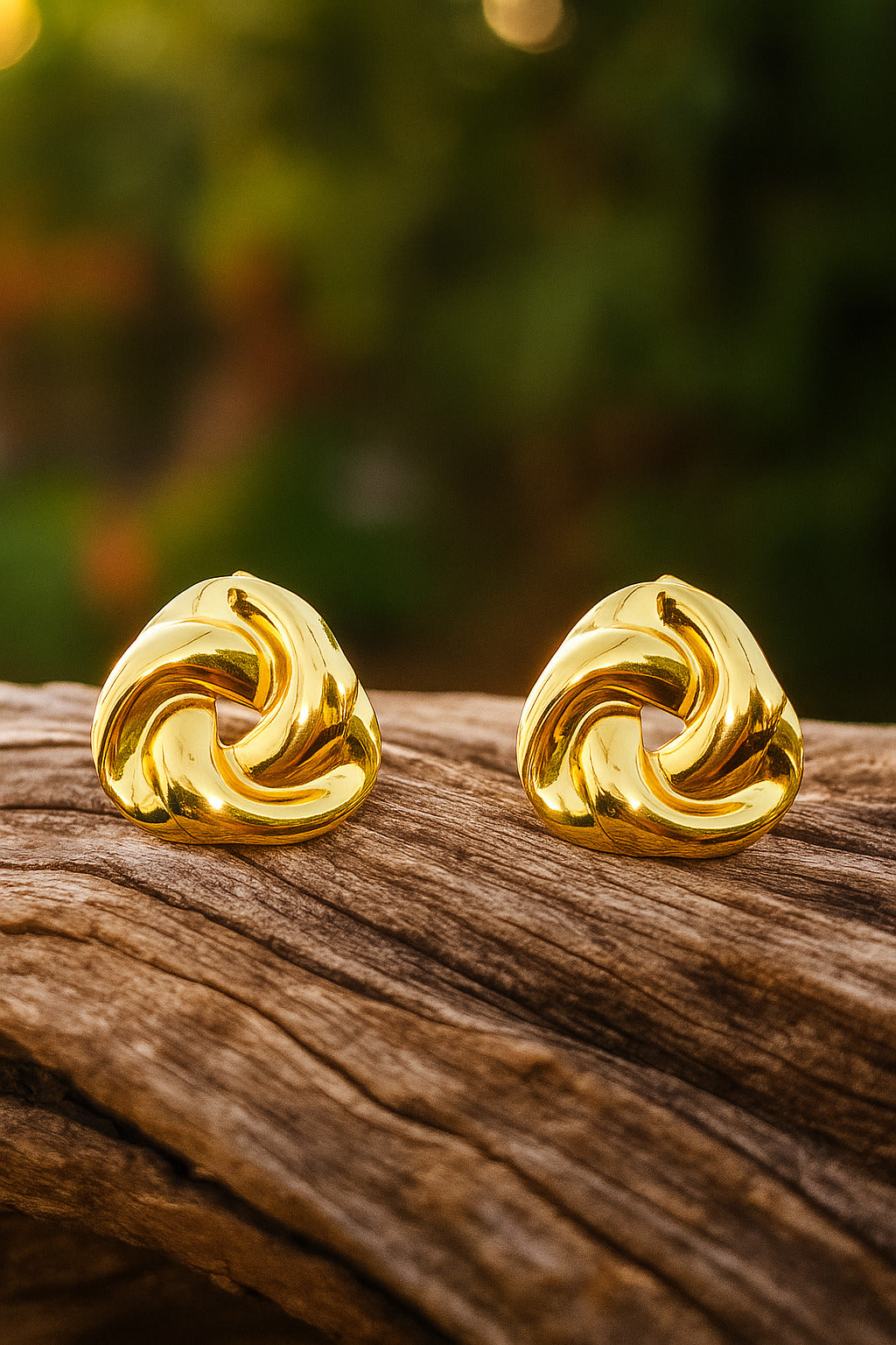 Women's Gold Casual Earrings