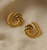 Women's Gold Casual Earrings