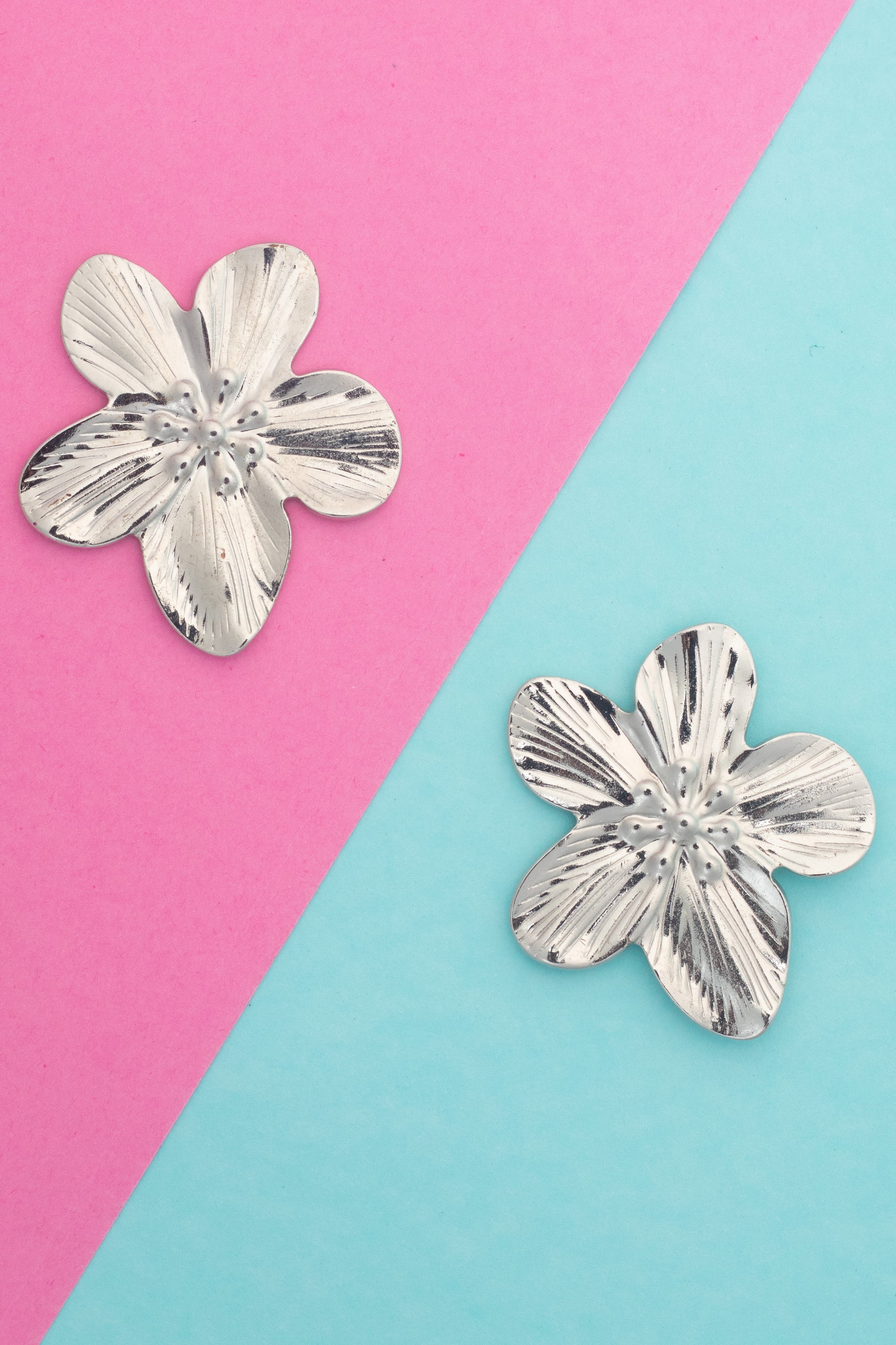 Women's Silver Casual Earrings