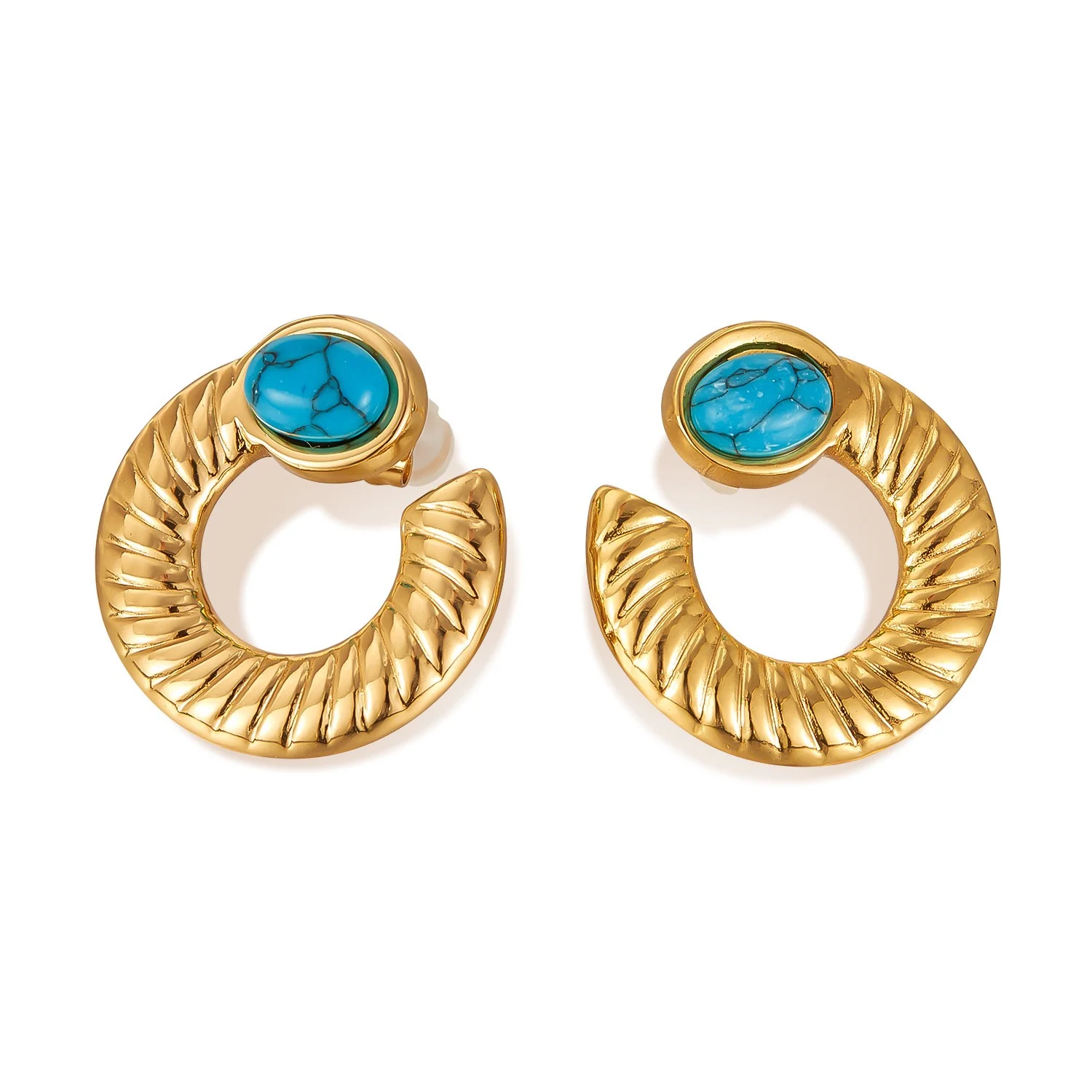 Women's Gold Casual Earrings
