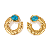 Women's Gold Casual Earrings