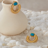 Women's Gold Casual Earrings