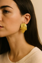 Women's Gold Casual Earrings