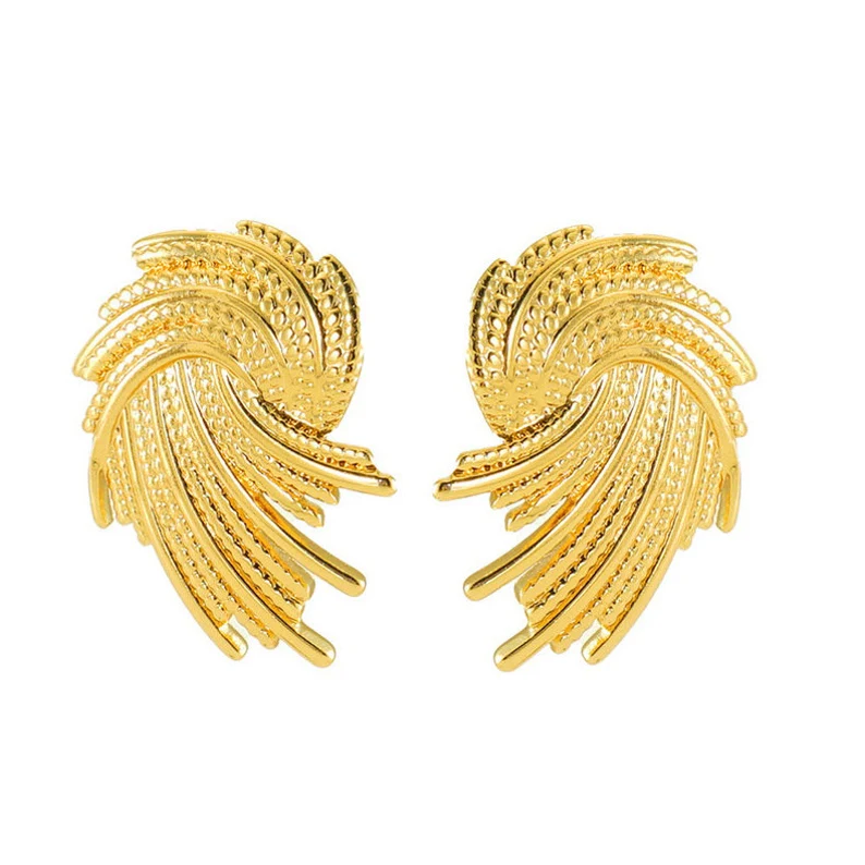 Women's Gold Casual Earrings