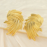 Women's Gold Casual Earrings