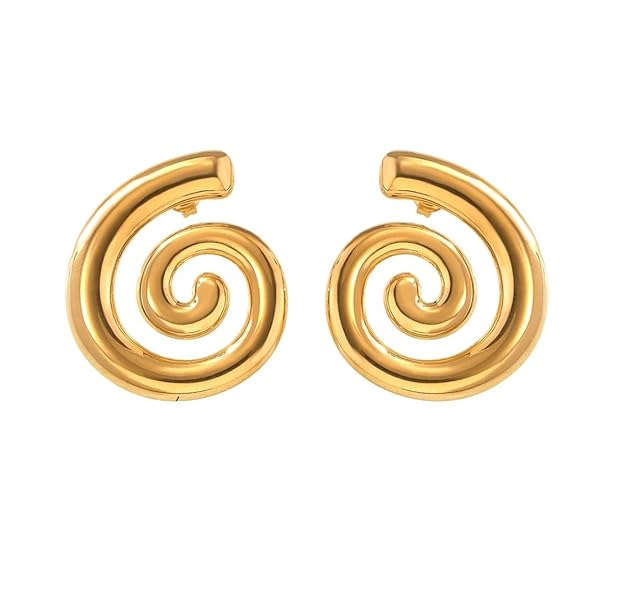 Women's Gold Casual Earrings