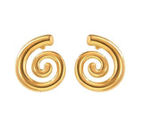 Women's Gold Casual Earrings