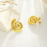 Women's Gold Casual Earrings