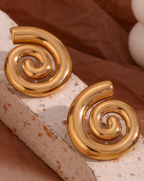 Women's Gold Casual Earrings