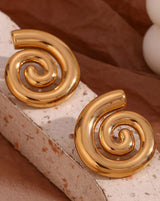 Women's Gold Casual Earrings