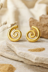Women's Gold Casual Earrings