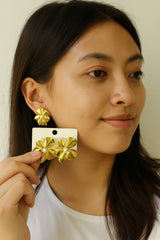 Women's Gold Casual Earrings