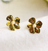 Women's Gold Casual Earrings