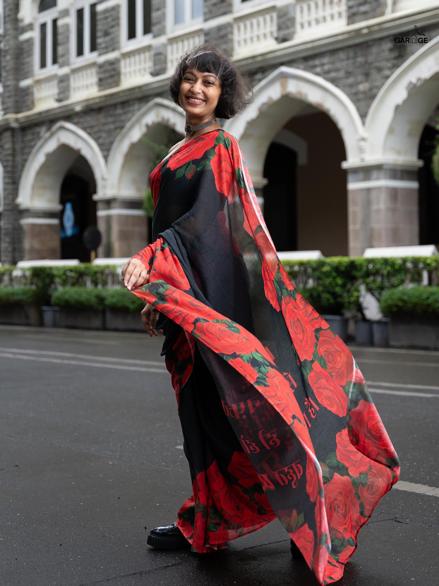 Women's Multicolor Cotton Saree