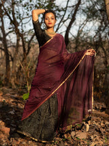 Women's Multicolor Cotton Saree