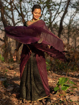 Women's Multicolor Cotton Saree