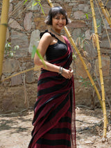 Women's Multicolor Slub Saree