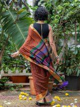 Women's Multicolor Casual Cotton Saree