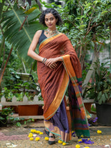Women's Multicolor Casual Cotton Saree