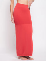 Women's Red Solid Saree Shapewear