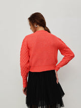 Women's Schiffli Flutter Sleeve Bodycon Above Knee Casual Dress