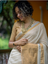 Women's Multicolor Cotton Blend Saree