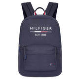Unisex Navy Casual Solid Backpack