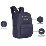 Unisex Navy Casual Solid Backpack