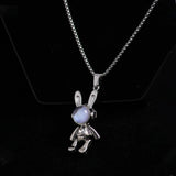 Men's Spaceman Stainless Steel Chain