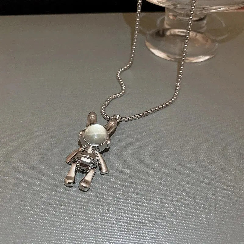 Men's Spaceman Stainless Steel Chain