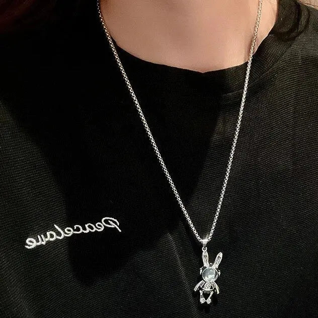 Men's Spaceman Stainless Steel Chain