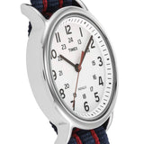Unisex White Solid Round 38 mm Analogue Watch - T2N747
