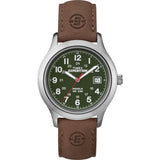 Men's Green Solid Round 39 mm Analogue Watch - T40051