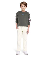 Boys Yellow Casual Regular Fit Solid Track Pant