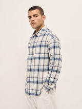 Men's Multicolor Casual Regular Fit Checked Full Sleeves Shirt