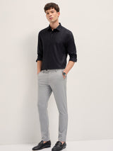 Men's Black Formal Solid Regular Fit Full Sleeves Shirt
