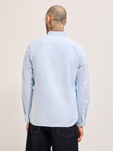 Men's Casual Slim Fit Striped Full Sleeves Shirt