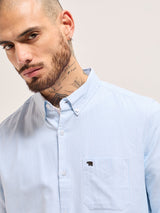 Men's Casual Slim Fit Striped Full Sleeves Shirt
