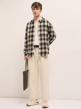 Men's Multicolor Casual Regular Fit Checked Full Sleeves Shirt