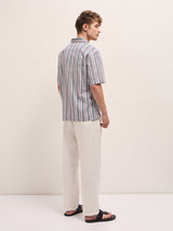 Men's Multicolor Casual Regular Fit Printed Half Sleeves Shirt
