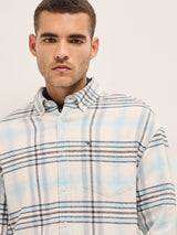 Men's Multicolor Casual Regular Fit Checked Full Sleeves Shirt