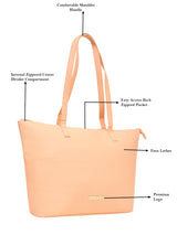 Women's Birch Faux Leather Tote Bag 16L