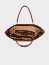 Women's Puree Faux Leather Tote Bag 16L